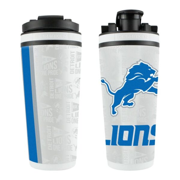 Detriot Lions 26oz Ice Shaker Cup