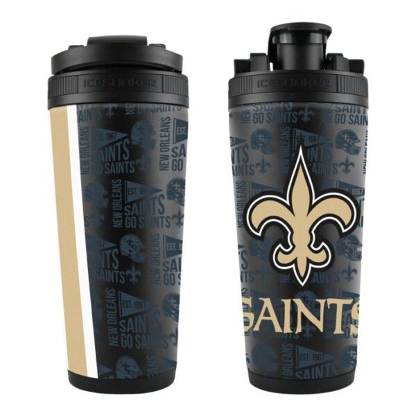 New Orleans Saints 26oz Ice Shaker Cup