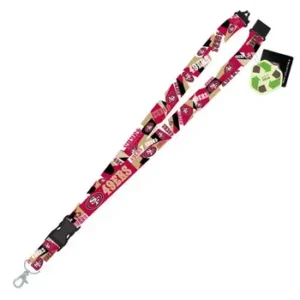 San Francisco 49ers Shattered Design Lanyard