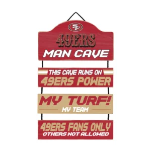 San Francisco 49ers Man Cave Sign