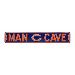 Chicago Bears Man Cave Street Sign