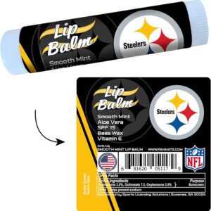 Pittsburgh Steelers Smooth Mint SPF 15 Lip Balm