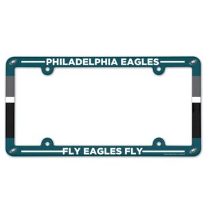 WinCraft Philadelphia Eagles Full Color Plastic License Plate Frame