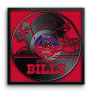 Buffalo Bills Vinyl Record Picture