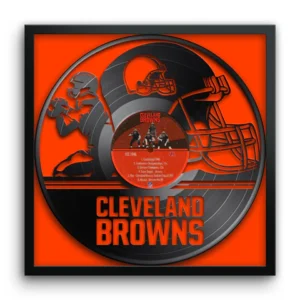 Cleveland Browns Vinyl Record Picture
