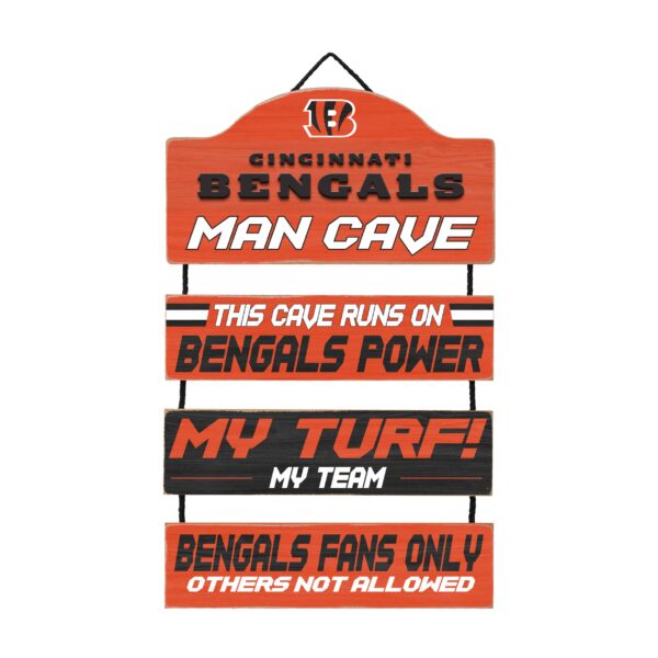 Cincinnati Bengals Man Cave Sign