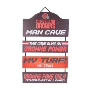Cleveland Browns Man Cave Sign