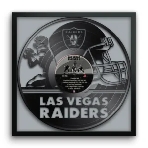Las Vegas Raiders Vinyl Record Picture