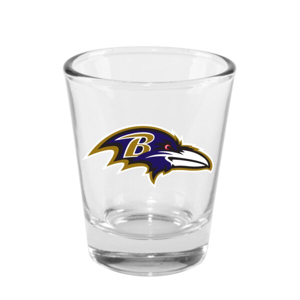 Baltimore Ravens Logo Shot Glass