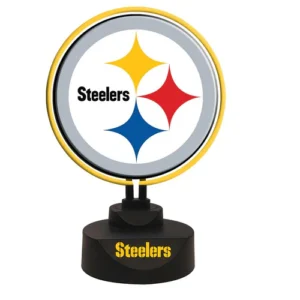 Pittsburgh Steelers Team Logo Neon