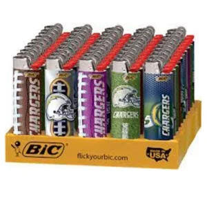 Los Angeles Chargers BIC Lighter