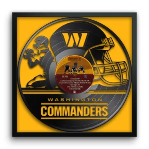 Washington Commanders Vinyl Record Picture