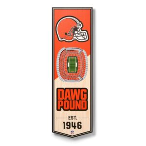 Cleveland Browns Stadiumview Banner