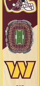 Washington Commanders 3D Stadium Banner