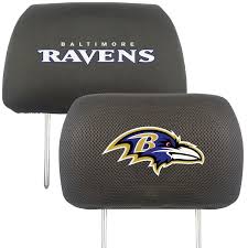 Baltimore Ravens Head Rest Cover