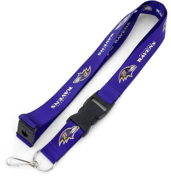 Baltimore Ravens Purple Lanyard