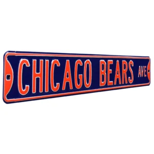 Chicago Bears Avenue Street Sign