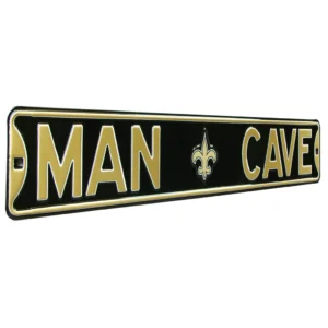 Saints Man Cave Street Sign