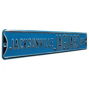 Jacksonville Jaguars Avenue Street Sign