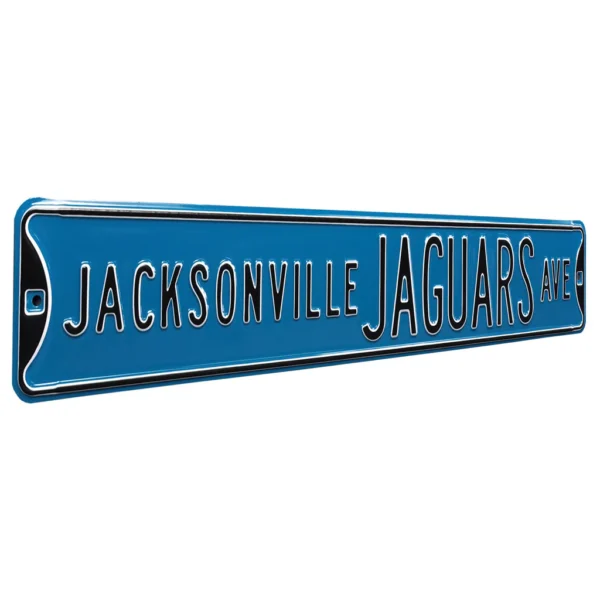 Jacksonville Jaguars Avenue Street Sign