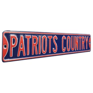 Patriots Country Street Sign