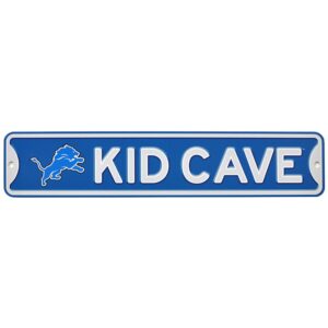 Lions Kid Cave Street Sign