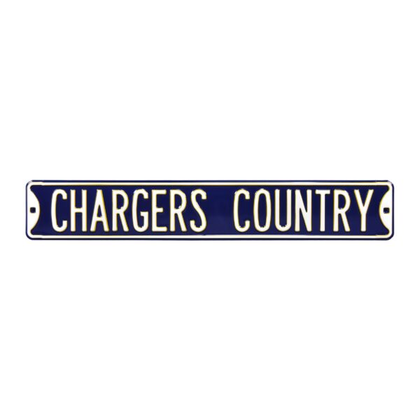 Chargers Country Street Sign