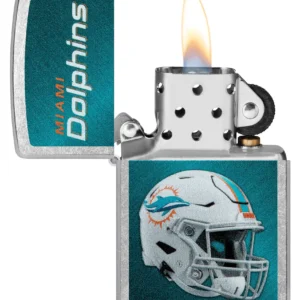 Miami Dolphins Helmet Zippo Lighter