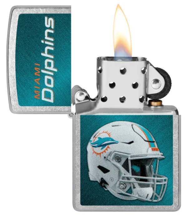 Miami Dolphins Helmet Zippo Lighter